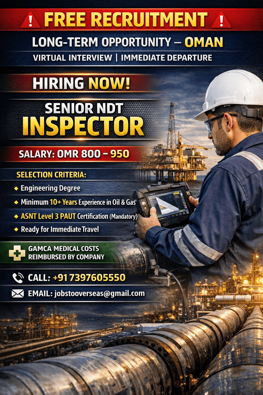 FREE RECRUITMENT - LONG TERM