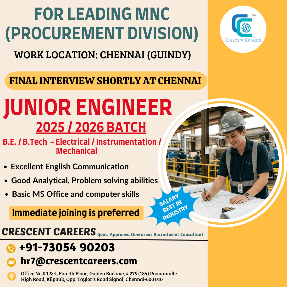 JUNIOR ENGINEER