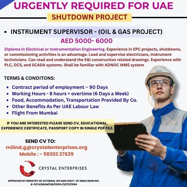 HIRING FOR UAE
