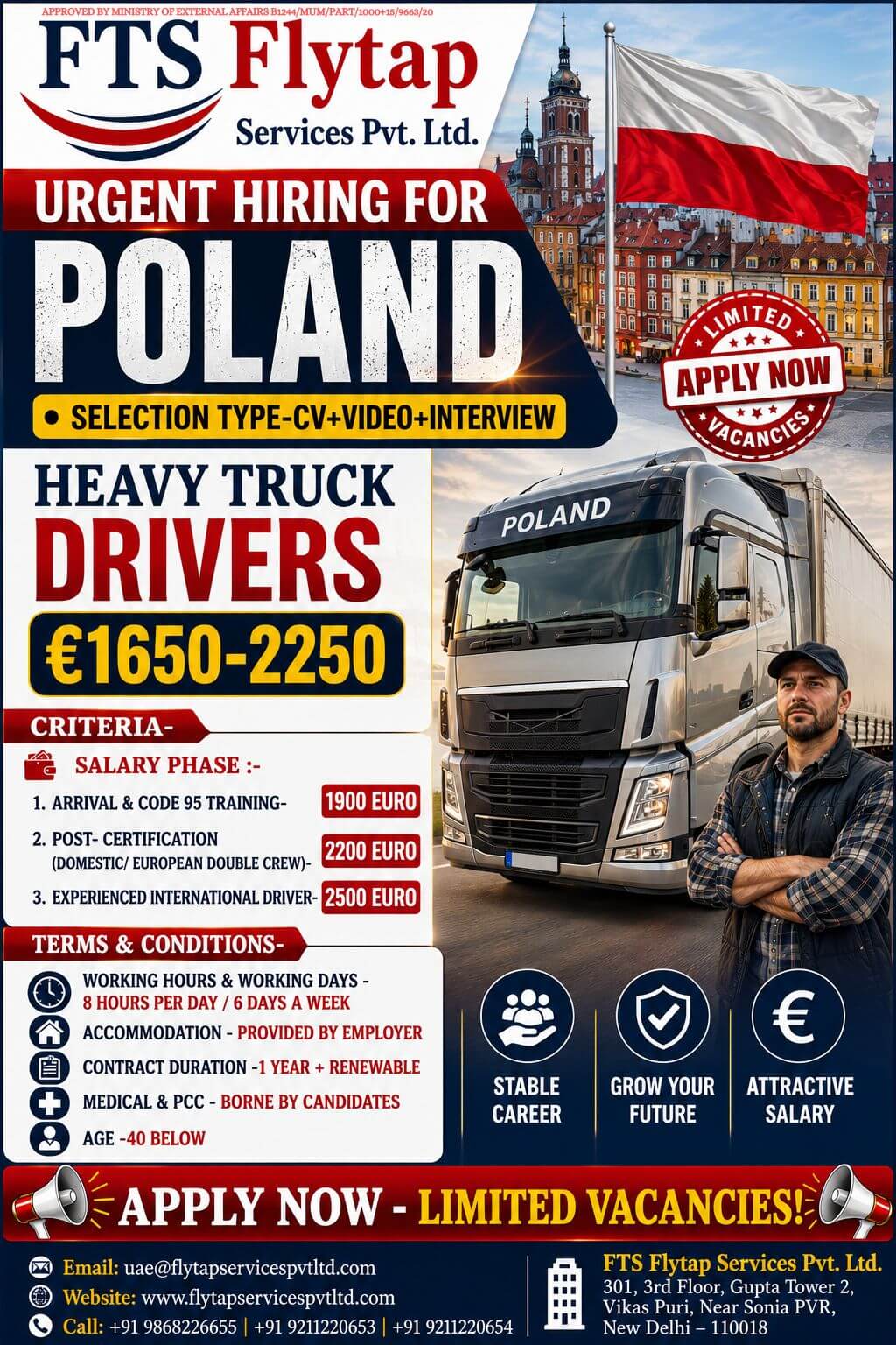 ? Urgent Hiring for Poland ??