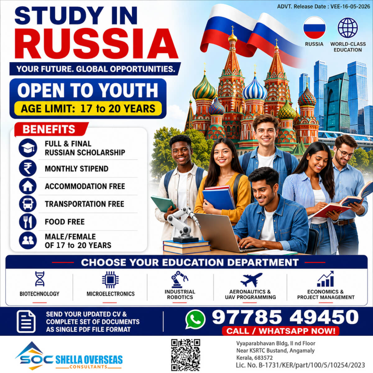 Study and Work Russia