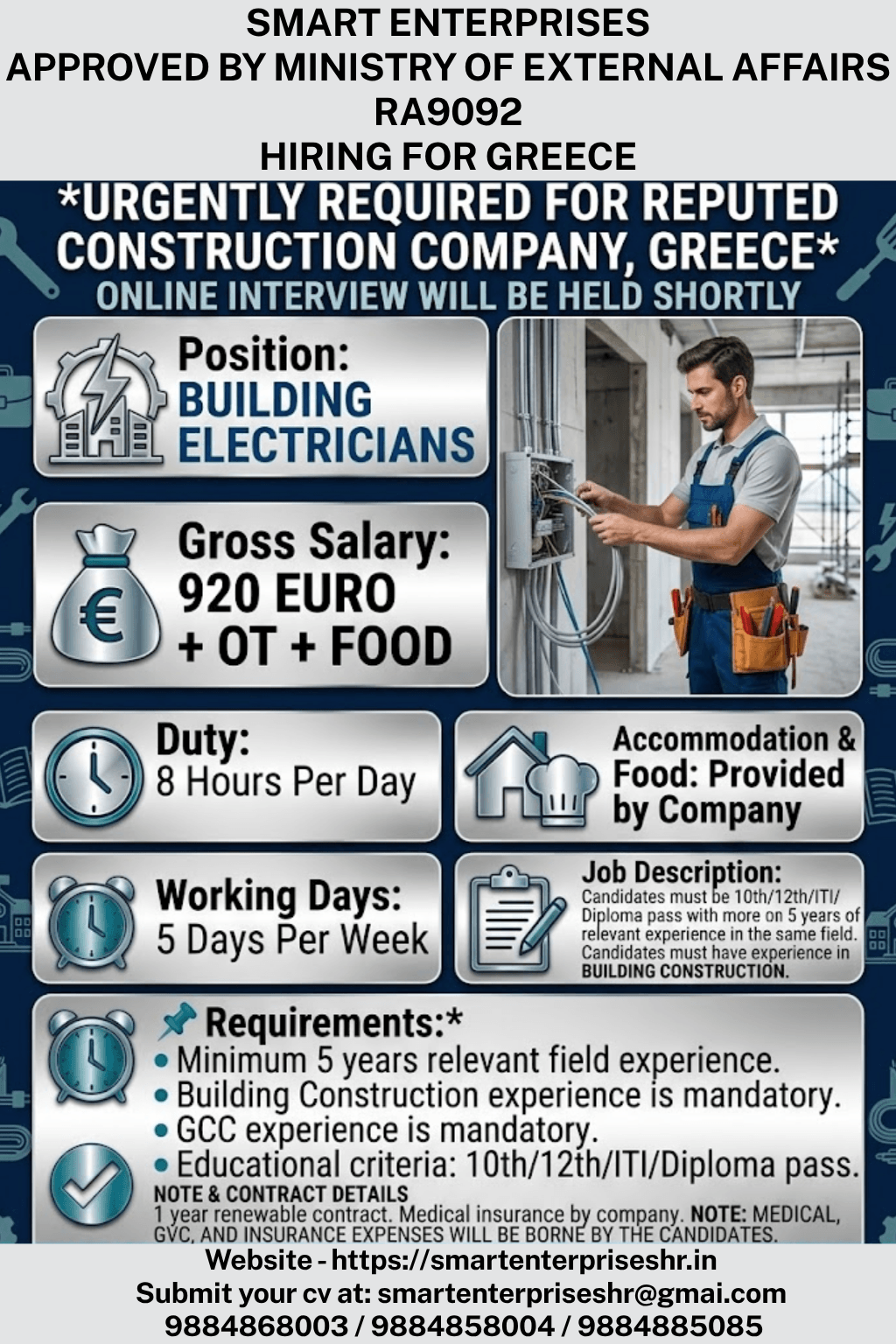 BUILDING ELECTRICIANS