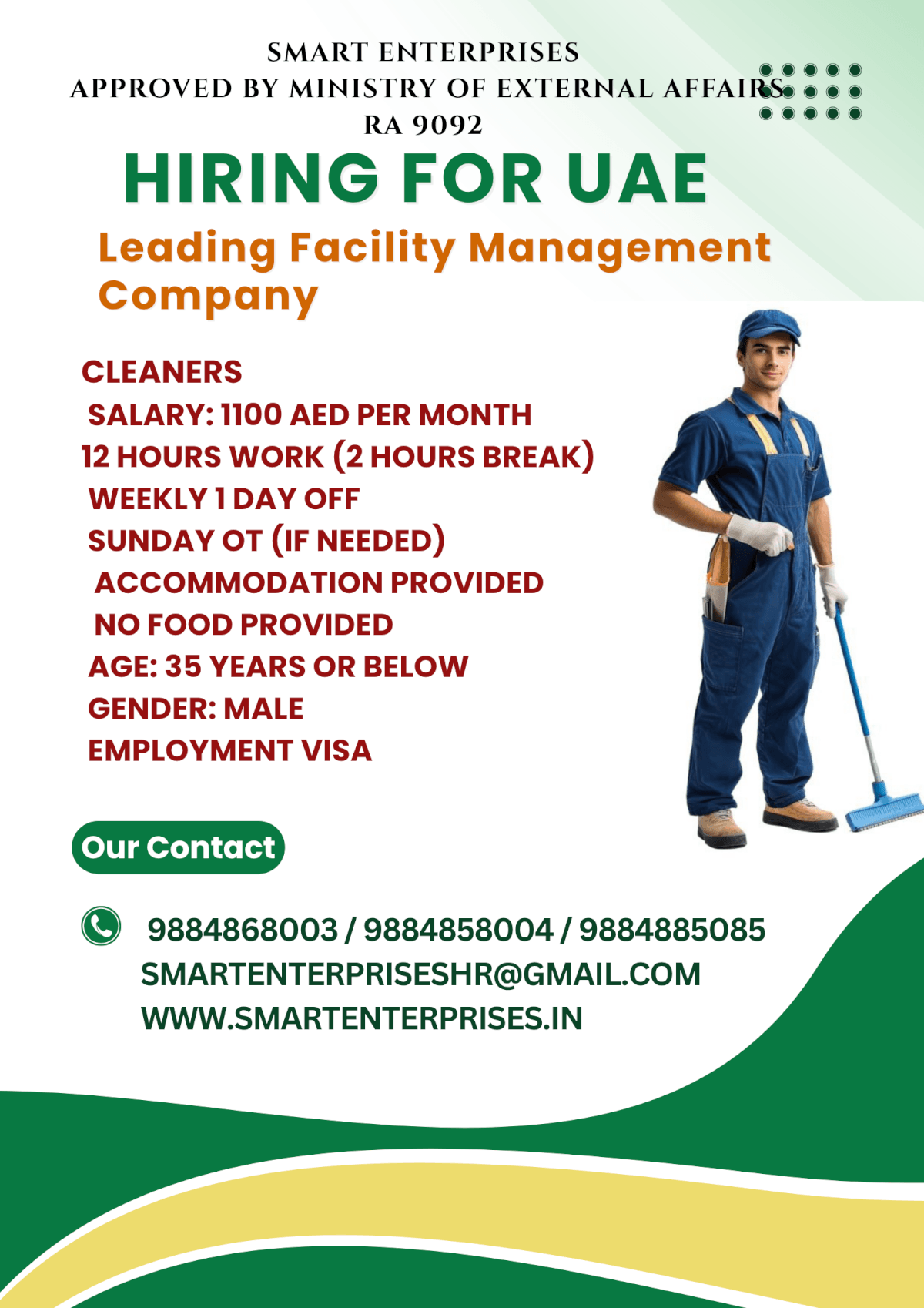 HIRING FOR UAE