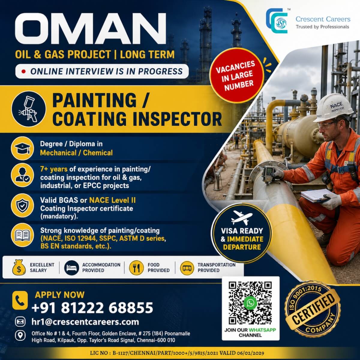 PAINTING / COATING INSPECTOR
