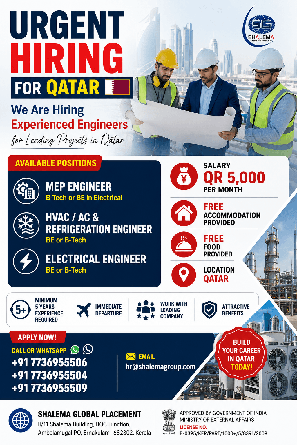 Engineer Job Vacancy