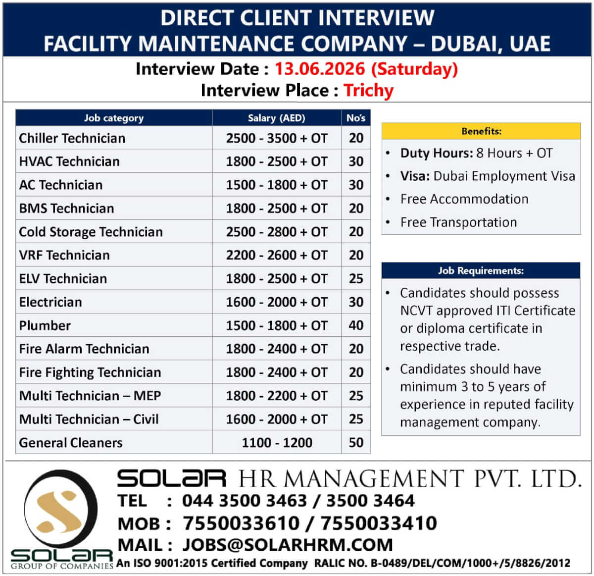 Direct Client Interview - UAE