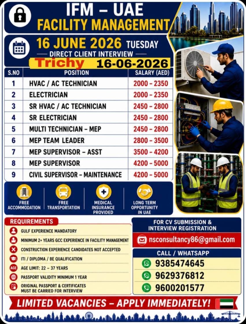 IFM FACILITY MANAGEMENT REQUIREMENT FOR DUBAI