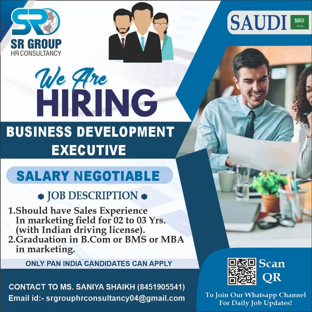 URGENT HIRING FOR SAUDI ARABIA URGENT HIRING FOR SAUDI ARABIA