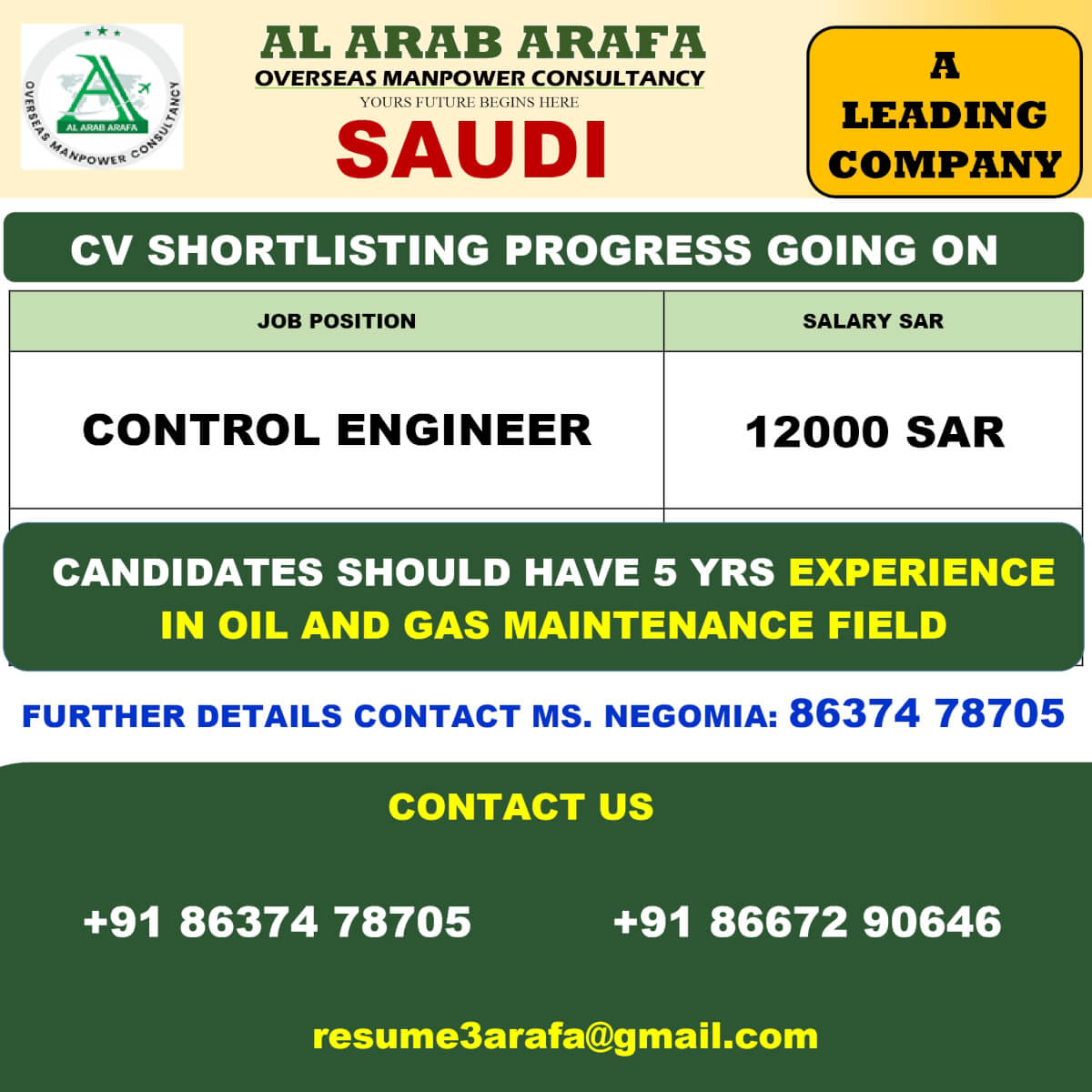 CV SHORTLISITNG ON PROGRESS CV SHORTLISITNG ON PROGRESS