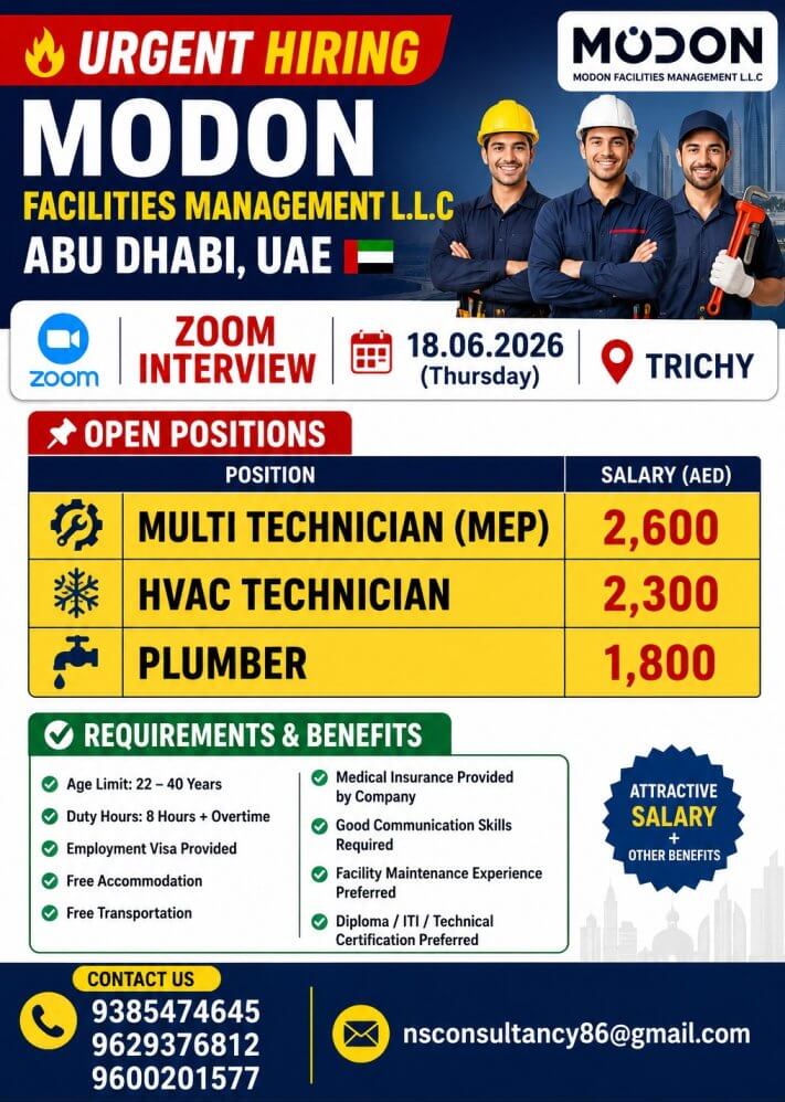 LEADING MODON FACILITY MANAGEMENT COMPANY REQUIREMENT FOR UAE LEADING MODON FACILITY MANAGEMENT COMPANY REQUIREMENT FOR UAE