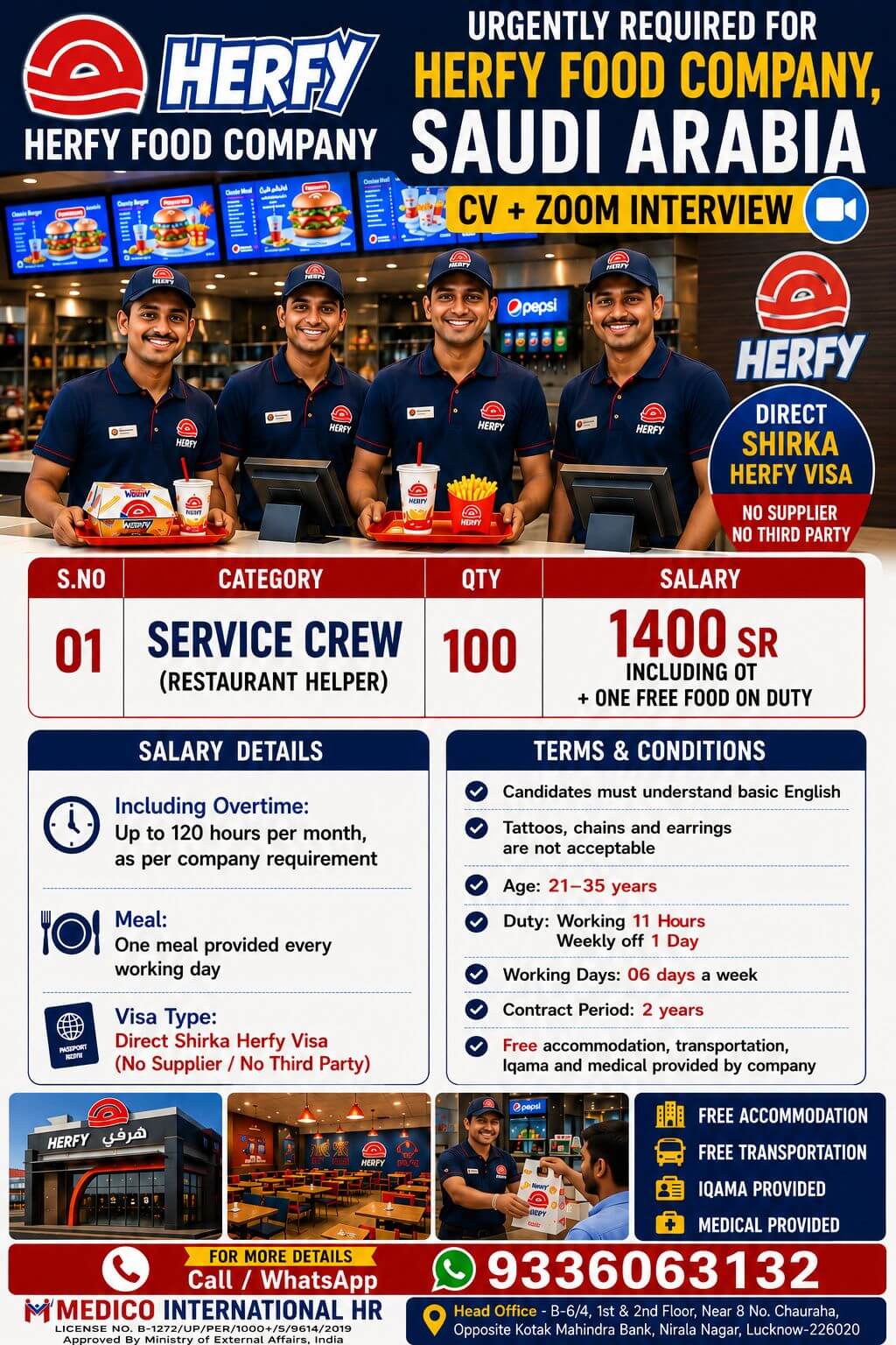 Service Crew (Restaurant Helper)