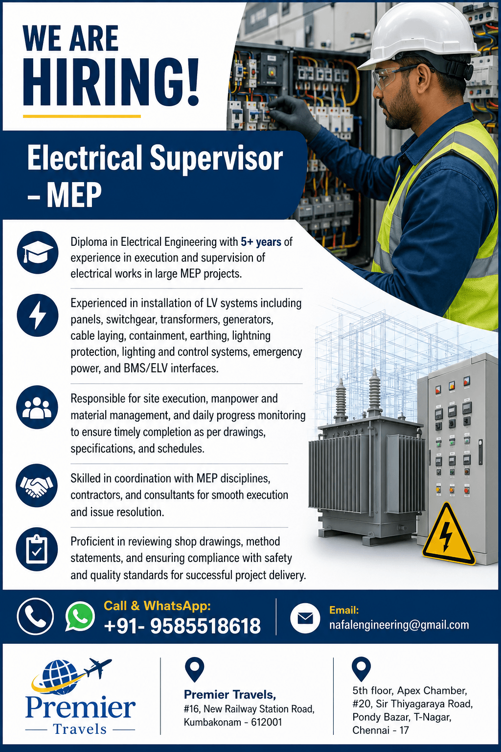 Electrical Engineer - MEP