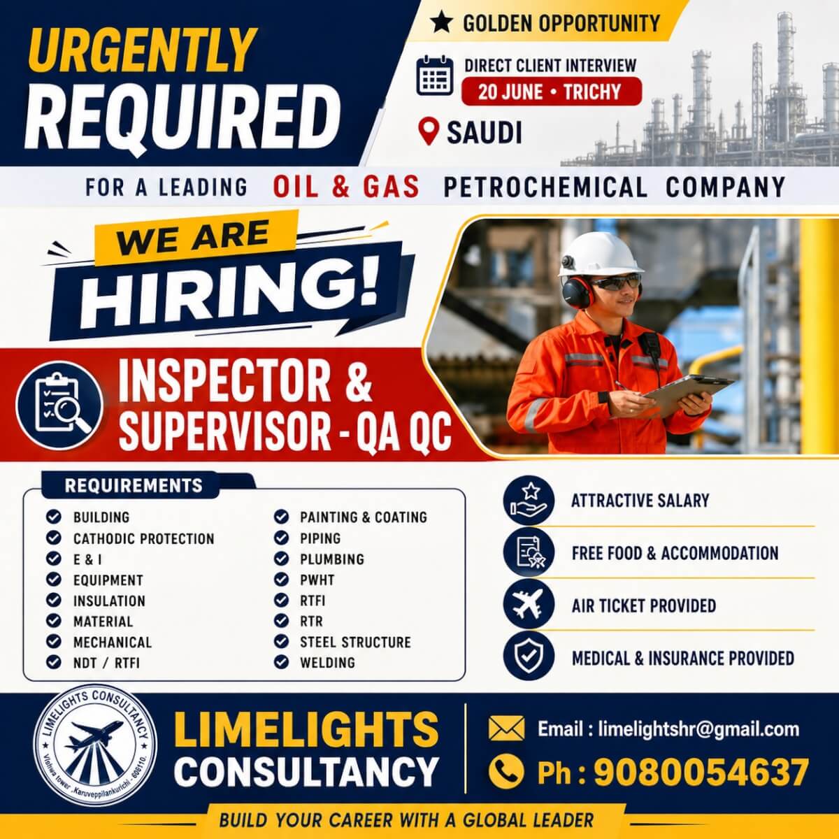 Wanted for Saudi