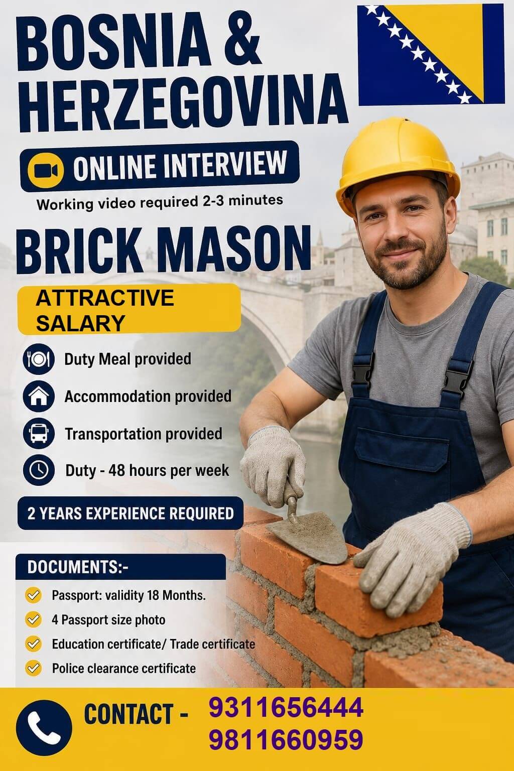 JOBS IN BOSNIA