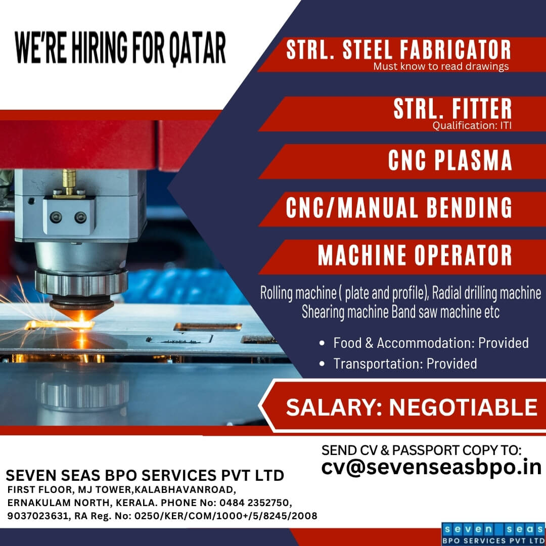 URGENT VACANCY IN QATAR