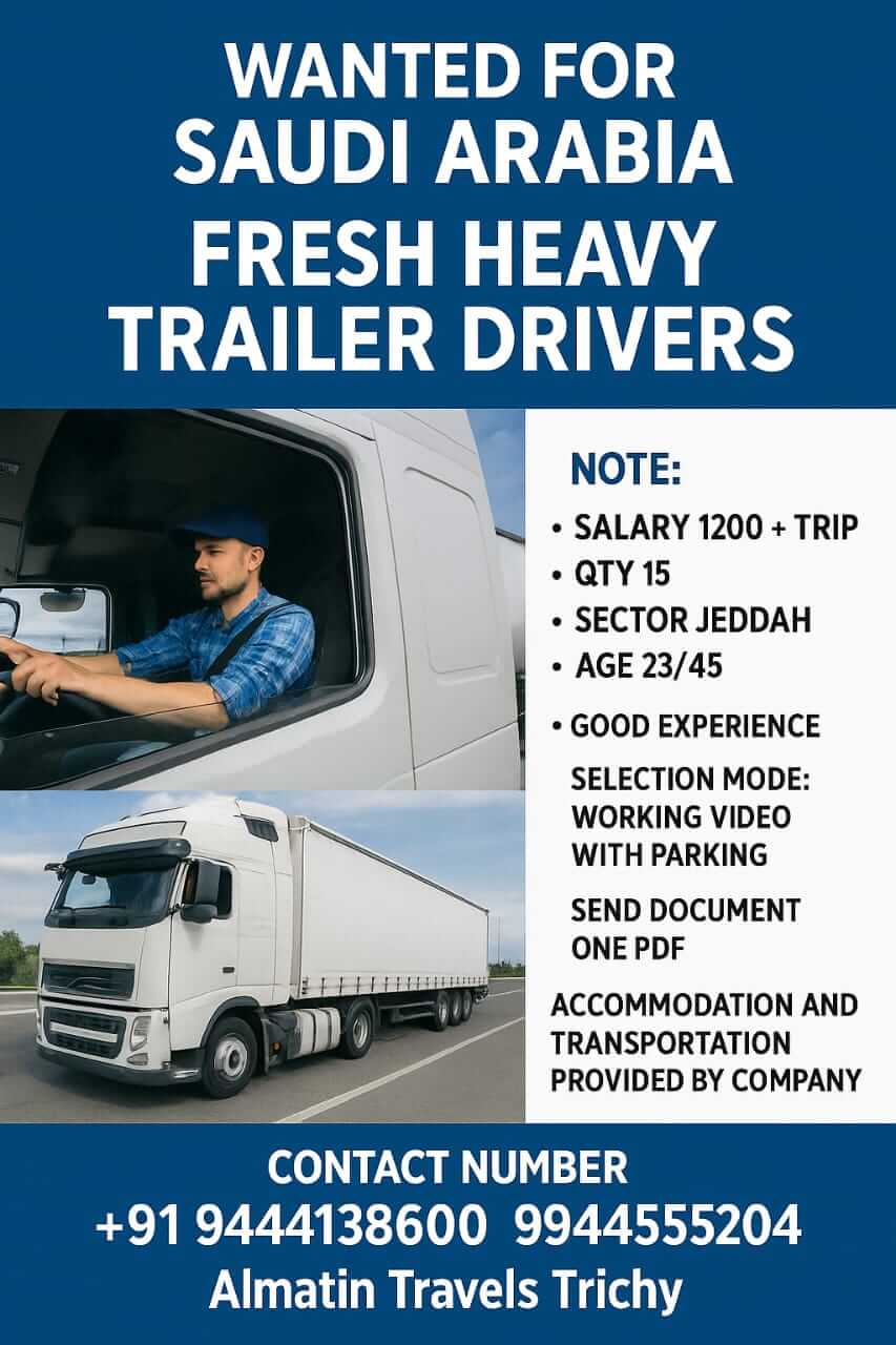 drivers for saudi arabia