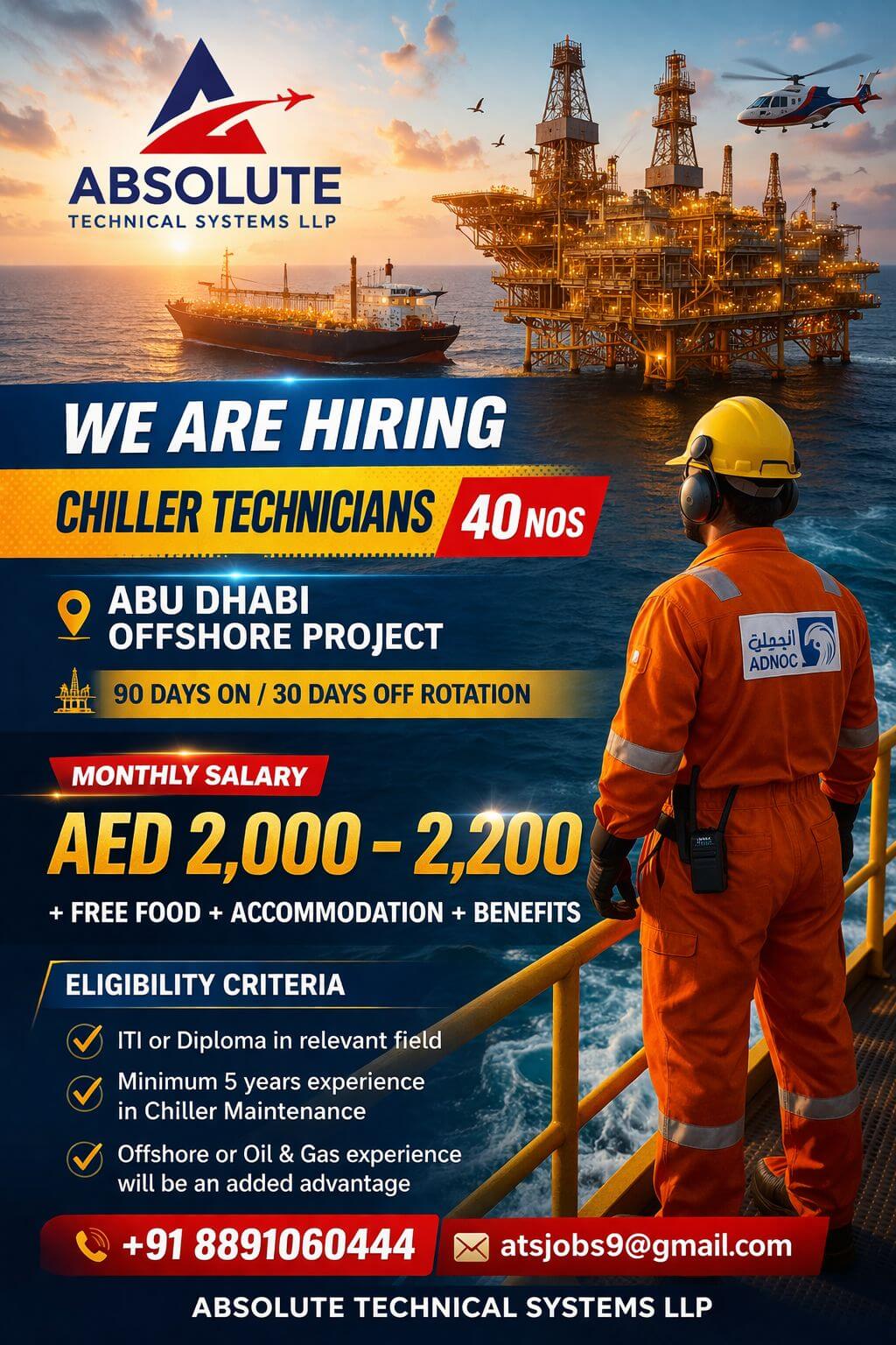 oFFSHORE ROTATION JOB