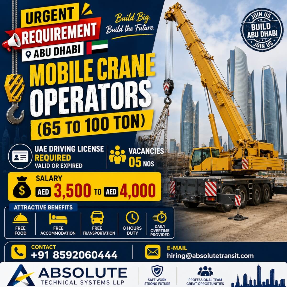 Mobile Crane Operators